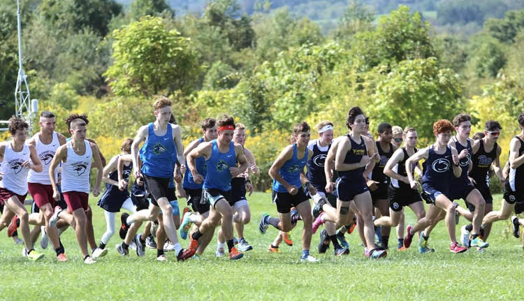 Men's XC places 2nd at Penn State Fayette