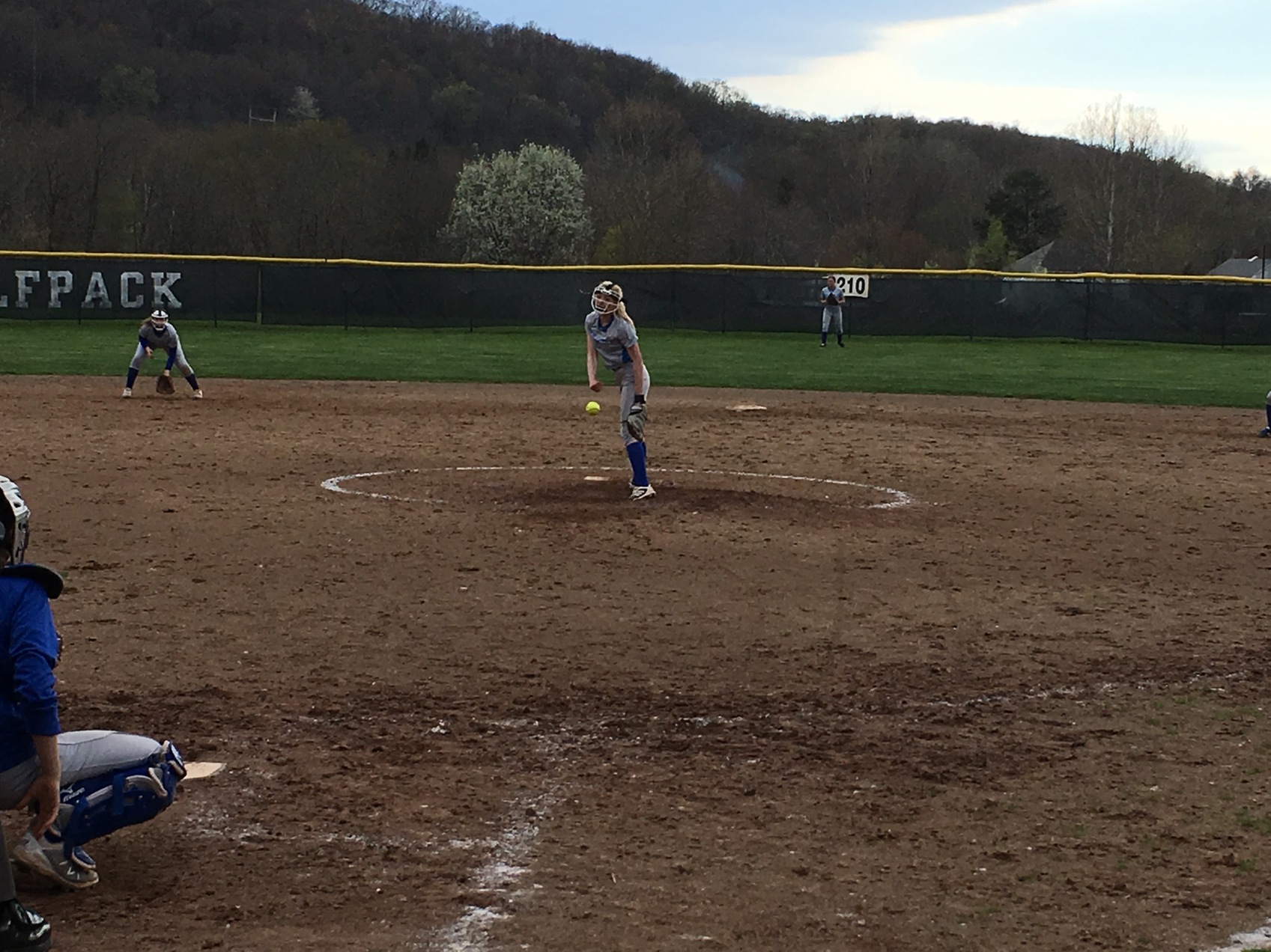 Chelsi Bartlow held a potent Potomac State offense to just two runs Tuesday's second game.