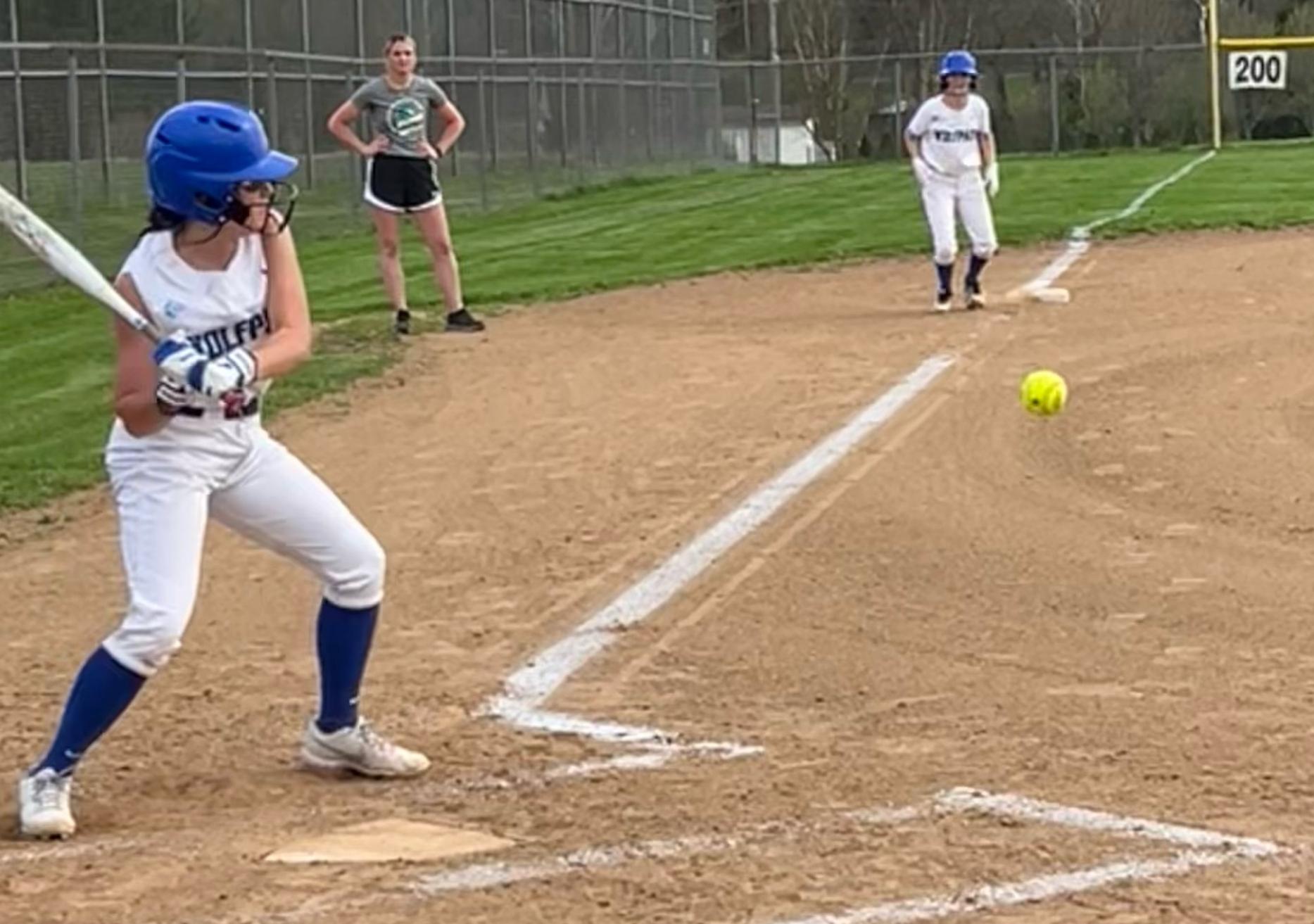 Softball Plays Two with CCAC